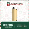 Alibarbar Ingot 9000 Puffs- Blueberry Blast Ice