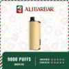 Alibarbar Ingot 9000 Puffs- Grape Ice