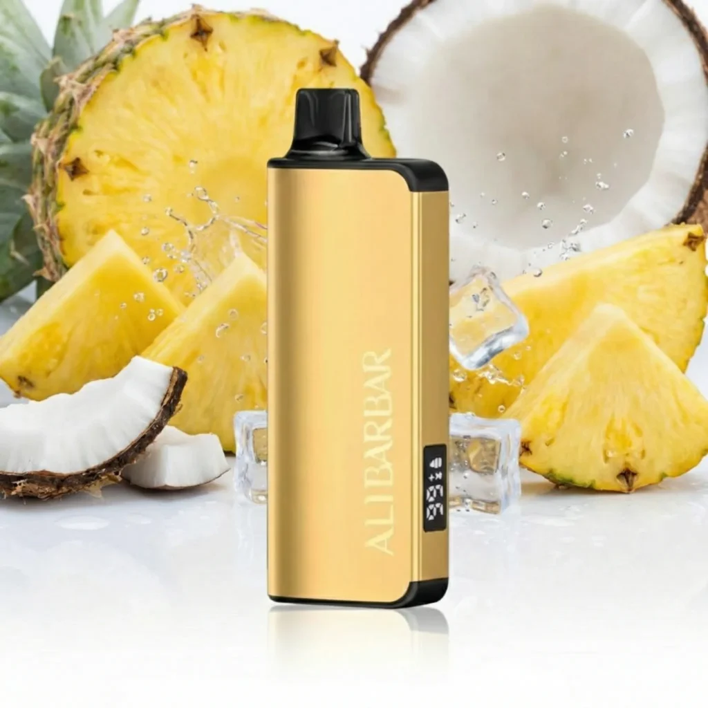 Alibarbar Ingot 9000 Puffs- Pineapple Coconut 1 Alibarbar Ingot 9000 Puffs- Pineapple Coconut