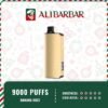 Alibarbar Rich 9000 PUFFS BANANA BUZZ06