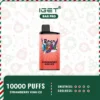 Iget Bar Pro- Strawberry Kiwi Ice 2 IGET Bar Pro Strawberry Kiwi Ice 10000 puffs IGET Bars Australia17