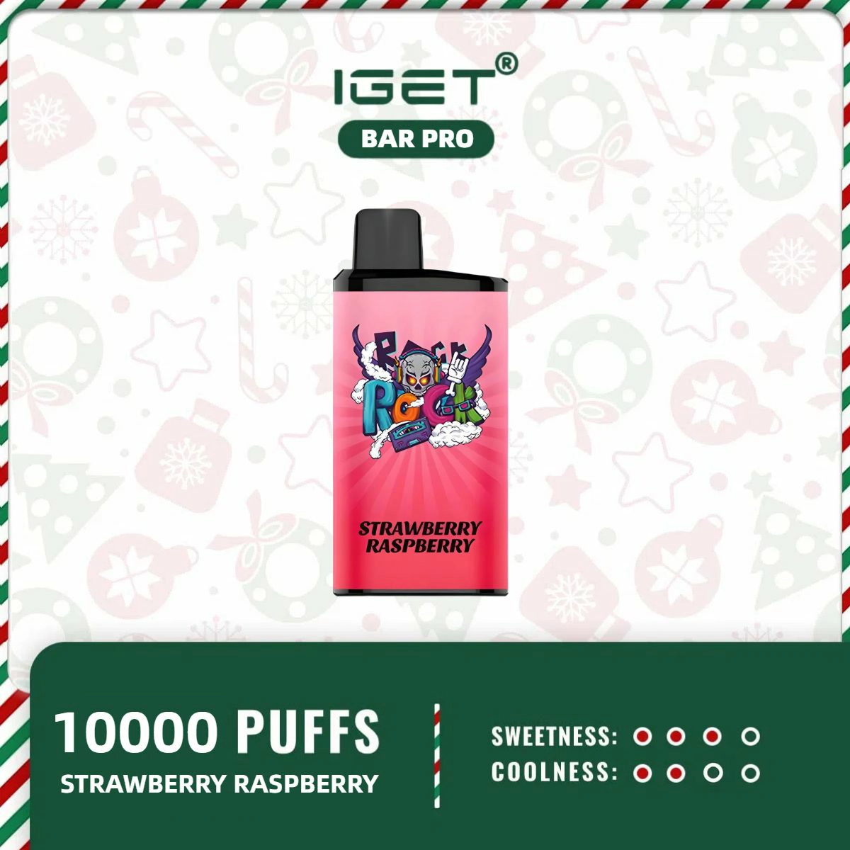 Iget Bar Pro- Strawberry Raspberry Ice 1 Iget Bar Pro- Strawberry Raspberry Ice