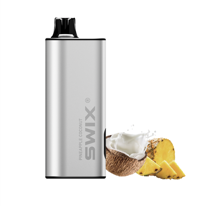 Swix Vape 9000 Puffs- Pineapple Coconut 1 Swix Vape 9000 Puffs- Pineapple Coconut