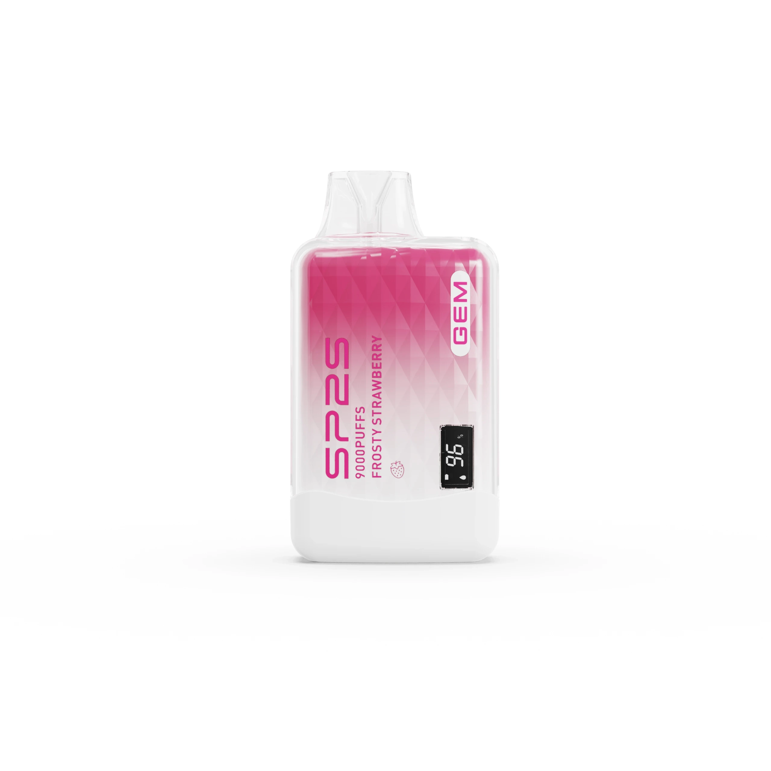 Sp2s Crysatl 9000 puffs - strawberry 1 Sp2s Crysatl 9000 puffs - strawberry