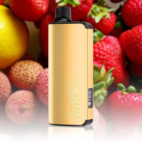 Alibarbar Ingot 9000 Puffs- Strawberry Lychee 1 Alibarbar Ingot 9000 Puffs- Strawberry Lychee