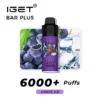 GRAPE ICE ?C IGET BAR PLUS 6000 PUFFS 2 grape ice iget bar plus 6000 puffs