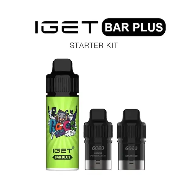 IGET BAR PLUS STARTER KIT (3PCS) 1 IGET BAR PLUS STARTER KIT (3PCS)