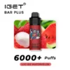 LYCHEE WATERMELON ?C IGET BAR PLUS 6000 PUFFS