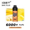 PINEAPPLE BANANA ?C IGET BAR PLUS 6000 PUFFS 2 pineapple banana iget bar plus 6000 puffs