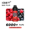 RASPBERRY BERRY ?C IGET BAR PLUS 6000 PUFFS 3 raspberry berry iget bar plus 6000 puffs