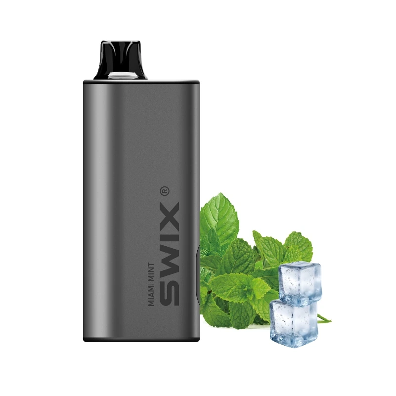 Swix Black 9000 puffs - miami mint 1 Swix Black 9000 puffs - miami mint