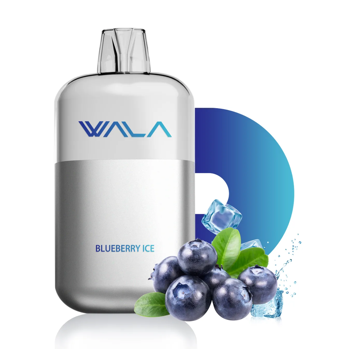 Wala Pop Blueberry Ice 10000 Puffs 1 Wala Pop Blueberry Ice
