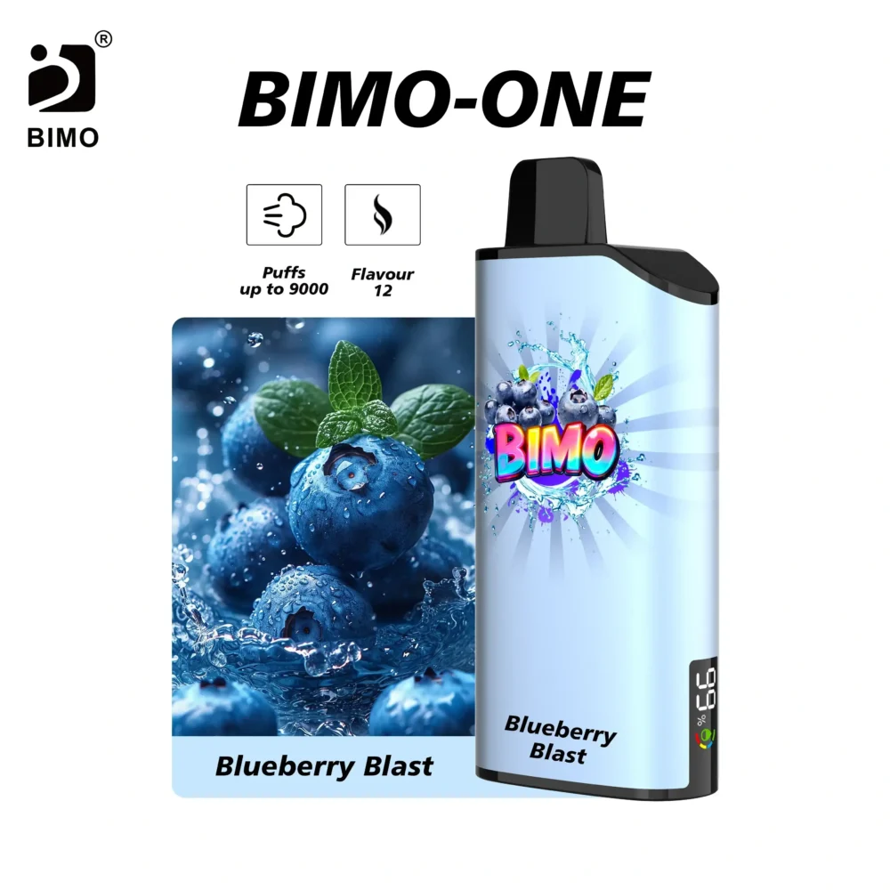 BIMO One 9000 puffs 28 BIMO One 9K-Blueberry Blast