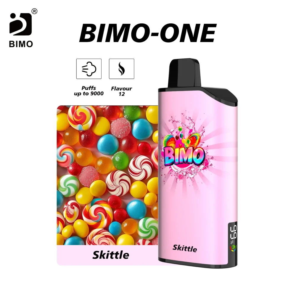 BIMO One 9000 puffs 18 BIMO One 9K-Skittle